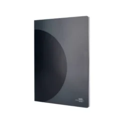 LIBRETA LIDERPAPEL 360 TAPA DE PLASTICO A4 48 HOJAS 90G/M2 5MM CON DOBLE MARGEN TAPA NEGRA