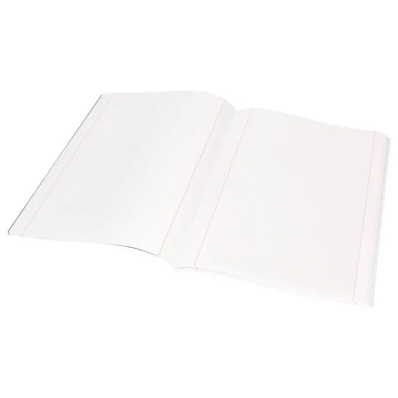 Libreta liderpapel tapa negra a4 80 hojas 60g/m2 liso sin margen