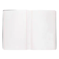 Libreta liderpapel tapa negra a4 80 hojas 60g/m2 liso sin margen