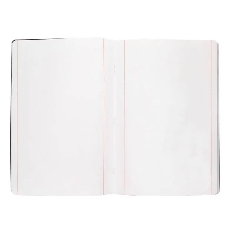 Libreta liderpapel tapa negra a4 80 hojas 60g/m2 liso sin margen