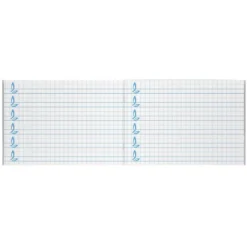 Libreta marca liderpapel pautaguia tapa cartoncillo 32 hojas din a5 cuadriculado pautado 8mm apaisada 70 gr con margen