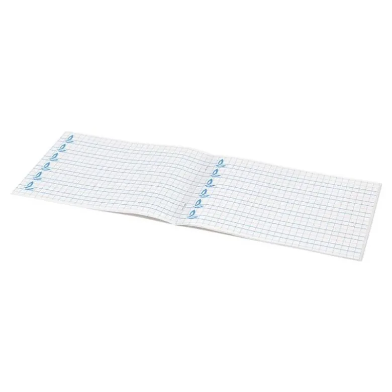 Libreta marca liderpapel pautaguia tapa cartoncillo 32 hojas din a5 cuadriculado pautado 8mm apaisada 70 gr con margen