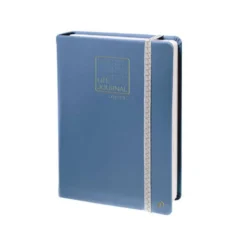 Libreta Quo Vadis Life Journal Infinite Dots 150x210 mm Puntos Tapa Similpiel Azul