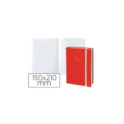 Libreta Quo Vadis Life Journal Infinite Dots 150x210 mm 224 hojas Puntos Tapa Similpiel Rojo
