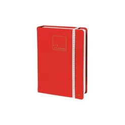 Libreta Quo Vadis Life Journal Infinite Dots 150x210 mm 224 hojas Puntos Tapa Similpiel Rojo