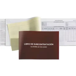 Libro Subcontratacion Miquelrius castellano tamaño folio