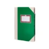 LIBRO CARTONE COSIDO FERNANDES FLECHA DIN A4+ RAYADO HORIZONTAL 50 HOJAS 100 GR VERDE