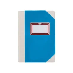 LIBRO CARTONE COSIDO FERNANDES FLECHA DIN A5+ LISO 50 HOJAS 100 GR AZUL