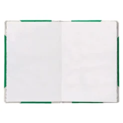 LIBRO CARTONE COSIDO FERNANDES FLECHA DIN A5+ LISO 50 HOJAS 100 GR VERDE