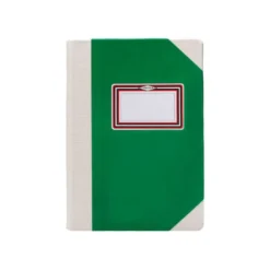 LIBRO CARTONE COSIDO FERNANDES FLECHA DIN A5+ LISO 50 HOJAS 100 GR VERDE