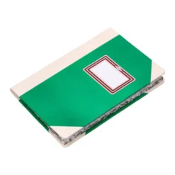 LIBRO CARTONE COSIDO FERNANDES FLECHA DIN A5+ RAYADO HORIZONTAL 50 HOJAS 100 GR VERDE