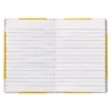 LIBRO CARTONE COSIDO FERNANDES FLECHA DIN A6+ RAYADO HORIZONTAL 50 HOJAS 100 GR AMARILLO