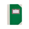 LIBRO CARTONE COSIDO FERNANDES FLECHA DIN A6+ RAYADO HORIZONTAL 50 HOJAS 100 GR VERDE
