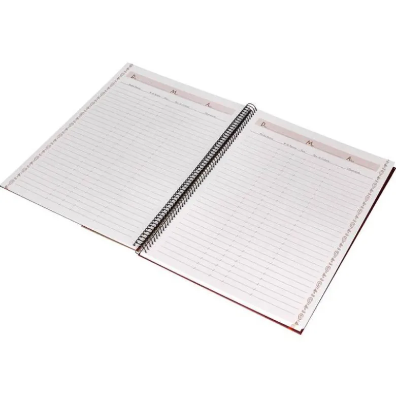 Libro de reservas. Tapa Carton.80 hojas Din A4