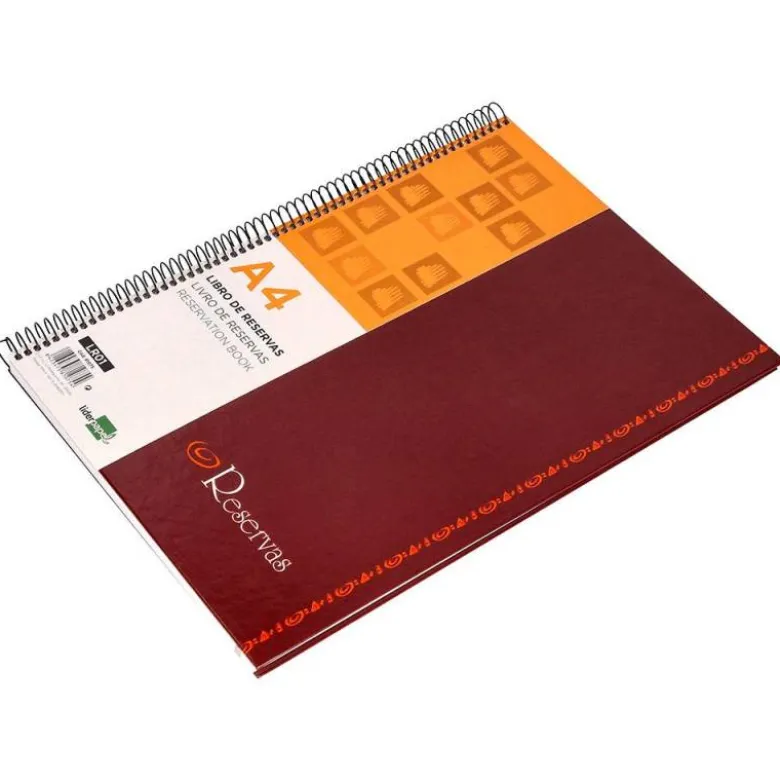 Libro de reservas. Tapa Carton.80 hojas Din A4