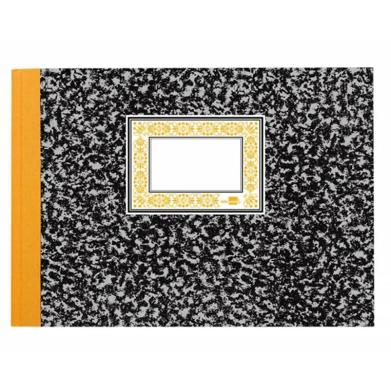 LIBRO LIDERPAPEL CUARTO APAISADO CARTONE 100 HOJAS CUENTAS CORRIENTES DEBE HABER Y SALDO