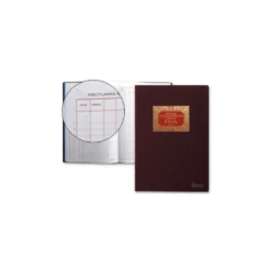 Libro Miquelrius tamaño folio de facturas emitidas 100 hojas