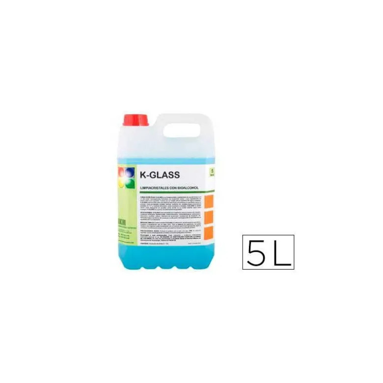 Limpiacristales garrafa de 5 L IKM