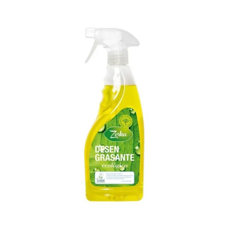 LIMPIADOR DESENGRASANTE ECOLOGICO ZORKA CON PISTOLA PULVERIZADORA 750 ML