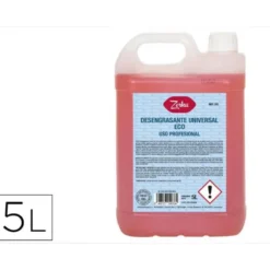 LIMPIADOR DESENGRASANTE UNIVERSAL ZORKA ECO GARRAFA 5 LITROS
