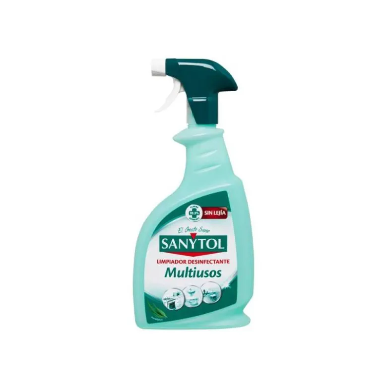 LIMPIADOR DESINFECTANTE SANYTOL MULTIUSOS AROMA EUCALIPTO BOTE DE 750 ML