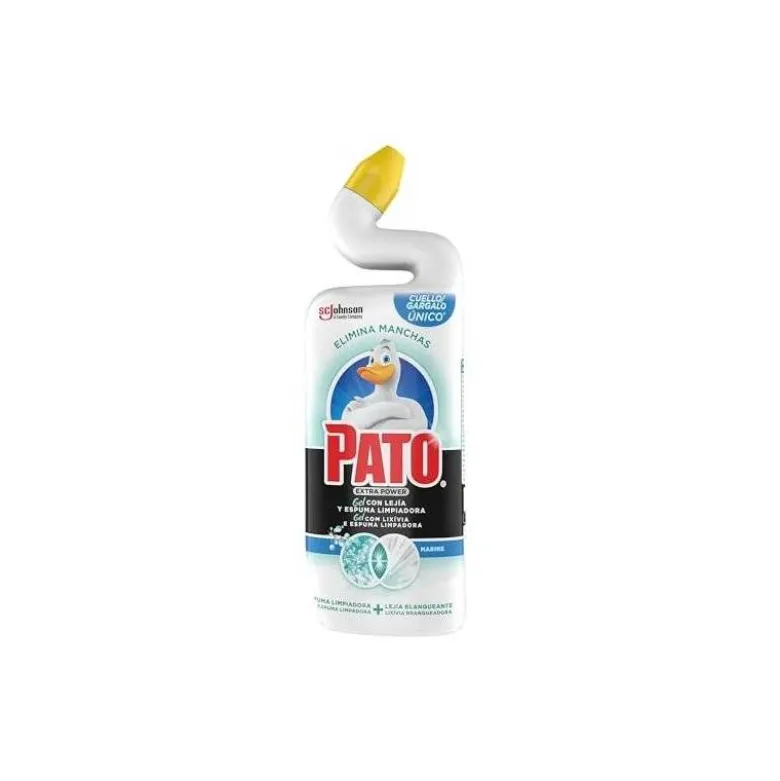 Limpiador inodoro marca Pato gel con lejia