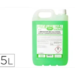 LIMPIADOR MULTIUSOS ZORKA BIO-ALCOHOL ECOLOGICO SUELOS Y SUPERFICIES GARRAFA 5 LITROS