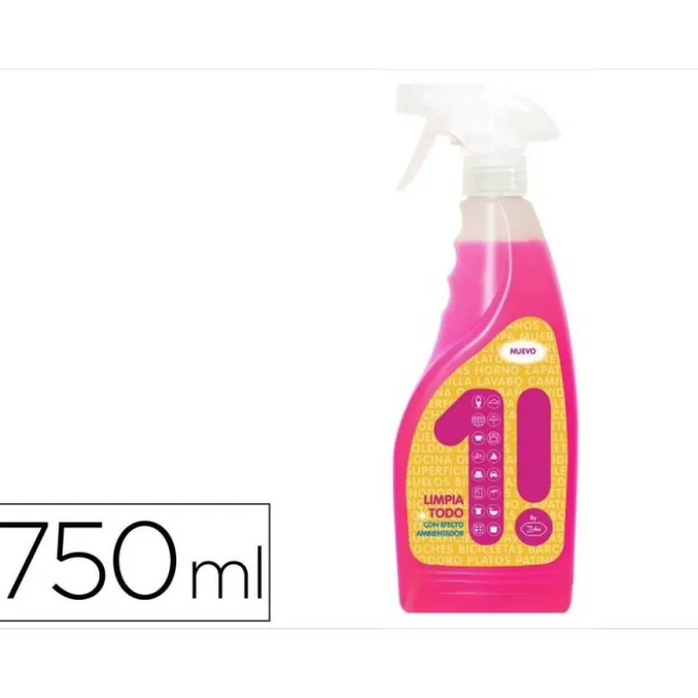 LIMPIADOR MULTIUSOS ZORKA CON PISTOLA PULVERIZADORA 750 ML