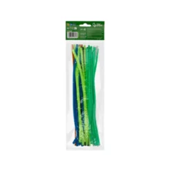 LIMPIAPIPAS DE CHENILLA LIDERPAPEL 30 CM COLORES MATE SURTIDOS BOLSA DE 30 UNIDADES