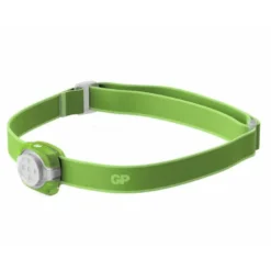 LINTERNA DE CABEZA GP INFANTIL LED 40 LUMENES 2 NIVELES INTENSIDAD COLOR VERDE