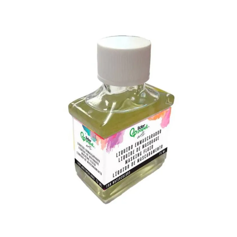 LIQUIDO ENMASCARADOR PARA ACUARELA LIDERPAPEL BOTE DE 75 ML