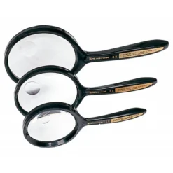 Lupa q-connect cristal bifocal 50 mm mango curvo