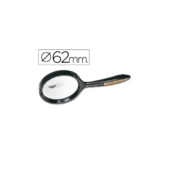 Lupa q-connect cristal bifocal 62 mm mango curvo
