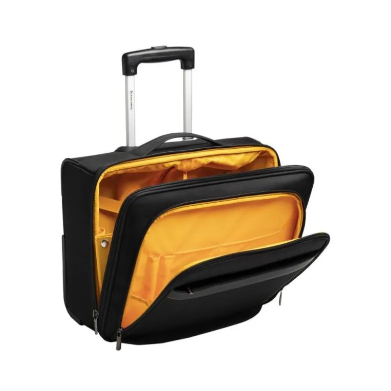 MALETIN PARA PORTATIL EXACOMPTA VALISETTE EXACTIVE 15.6" SLIM CON ASA EXTRAIBLE COLOR NEGRO 440X370X200 MM