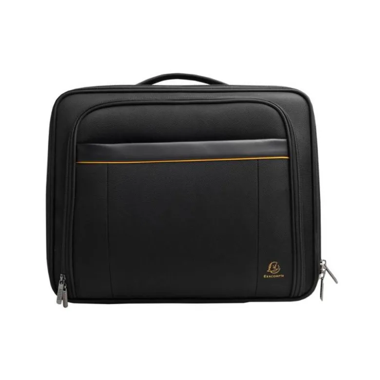 MALETIN PARA PORTATIL EXACOMPTA VALISETTE EXACTIVE 15.6" SLIM CON ASA EXTRAIBLE COLOR NEGRO 440X370X200 MM