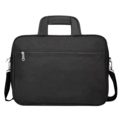 Maletin para portatil 15,4" Q-Connect color negro 2 bolsillos exteriores