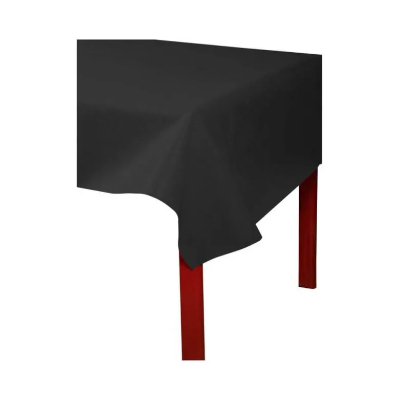 MANTEL PRONAPPE SPUNBOND POLIPROPILENO REPELENTE AL AGUA RECICLABLE 100% COLOR NEGRO ROLLO ANCHO 1,20 MT