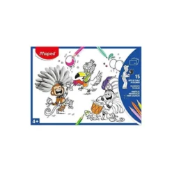 MANTEL PARA COLOREAR MAPED INDIVIDUAL DIN A3 PACK DE 15 UNIDADES SURTIDAS