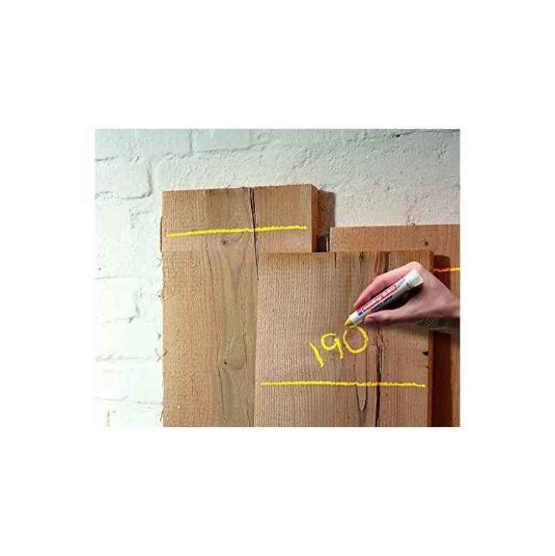 MARCADOR EDDING PERMANENTE 950 PASTA OPACA ROJO PUNTA REDONDA 10 MM PARA SUPERFICIES OXIDADAS/RUGOSAS