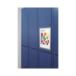 MARCO PORTA ANUNCIOS DURABLE DURAFRAME MAGNETICO DIN A4 COLOR AZUL