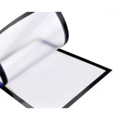 MARCO PORTA ANUNCIOS LIDERPAPEL MAGNETICO DIN A4 DORSO ADHESIVO REMOVIBLE COLOR AZUL