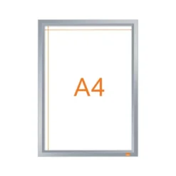 MARCO PORTA ANUNCIOS NOBO IMPRESSION PRO DIN A4 MARCO DE CLIP ALUMINIO 235X13X325 MM