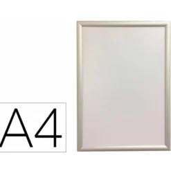 MARCO PORTA ANUNCIOS Q-CONNECT DIN A4 MARCO DE ALUMINIO 24X32,7X1,2 CM