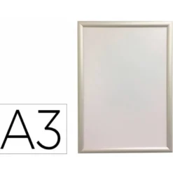 MARCO PORTA ANUNCIOS Q-CONNECT DIN A3 MARCO DE ALUMINIO 32,7X45X1,2 CM