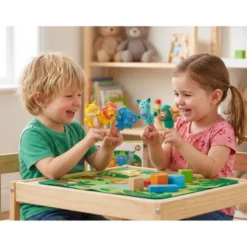 MARIONETAS DE DEDOS IMAGINOVO TINY TALES PVC SELVA BLISTER DE 5 UNIDADES SURTIDAS