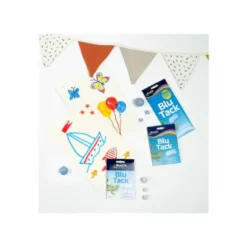 Masilla adhesiva marca Bostik Blu Tack
