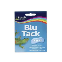 Masilla adhesiva marca Bostik Blu Tack