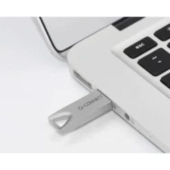 Memoria usb 32 Gb Q-CONNECT 2.0 Flash Premium plateado
