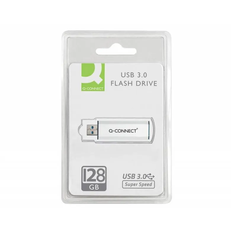 Memoria USB marca Q-Connect Flash 128 GB USB 3.0