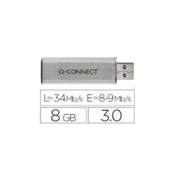 Memoria usb marca Q-connect flash 8GB